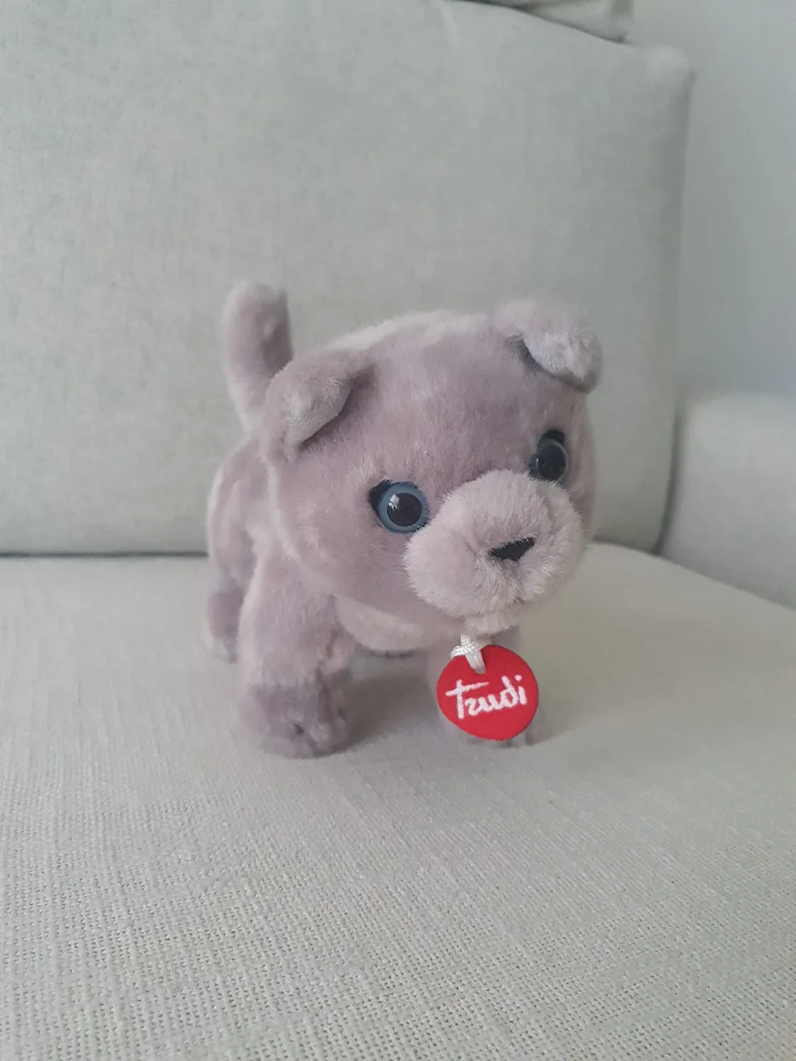 Trudi Classiques 21037 peluche chat Giada beige M 47 cm réaliste