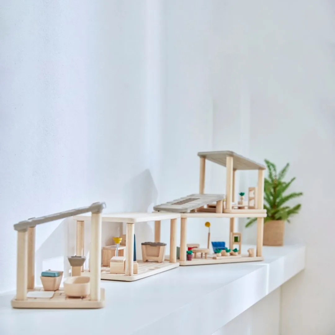 PlanToys PlanSpace Gathering Flat maison poupée véranda