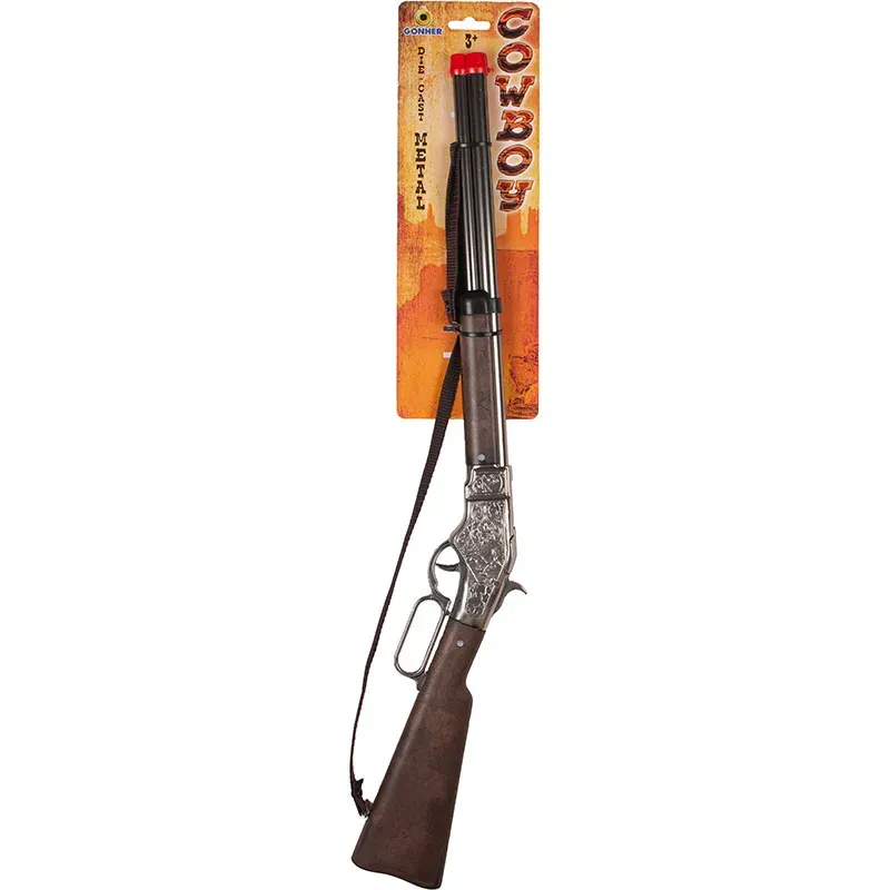Gonher Cowboy Carabine jouet 8 coups métal