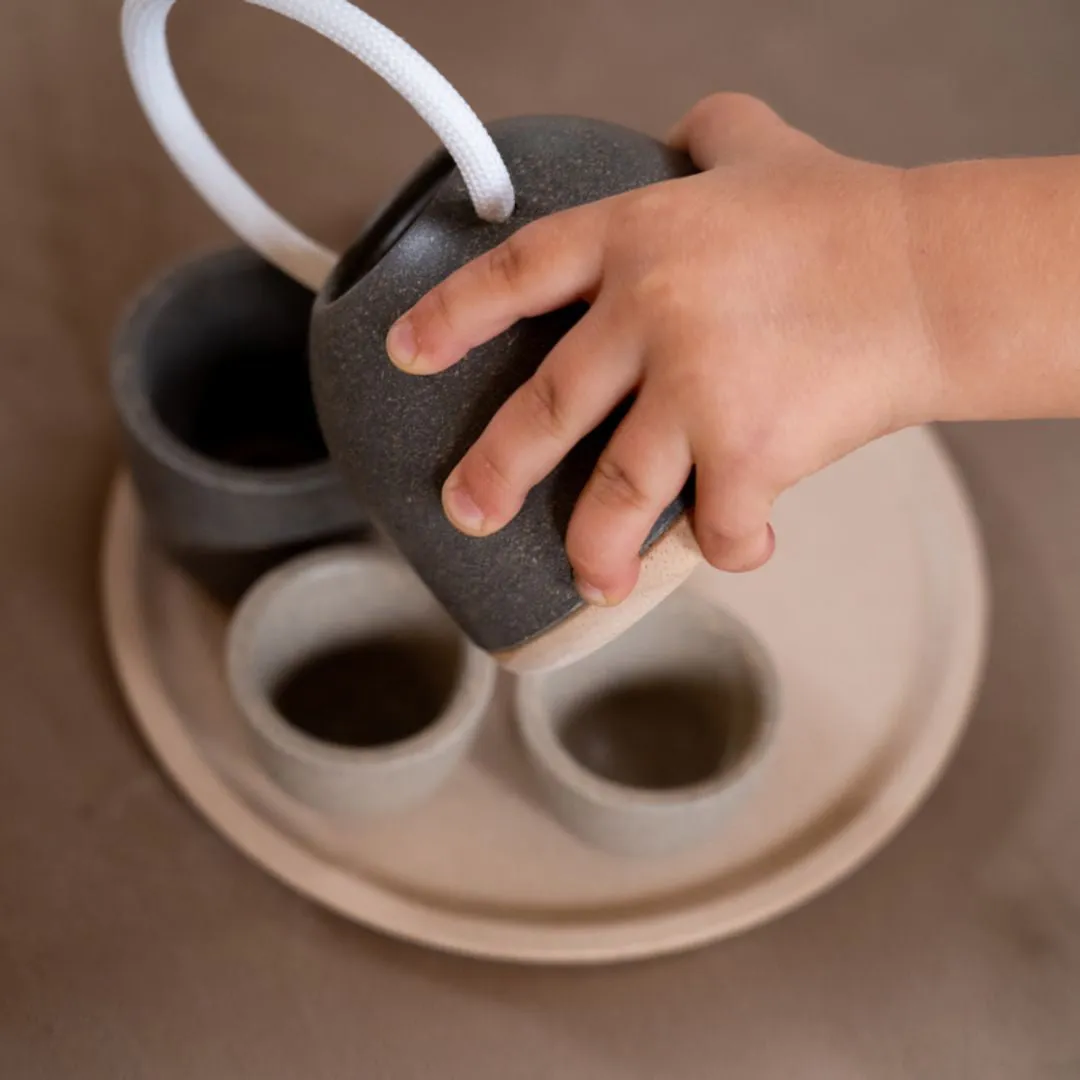 PlanToys Classic Tea Set service à thé dinette bois