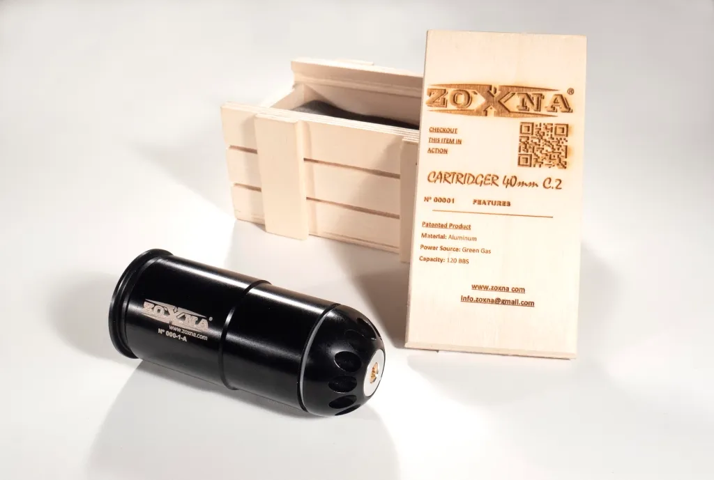 Zoxna C-2 cartouche 40mm jouet adulte